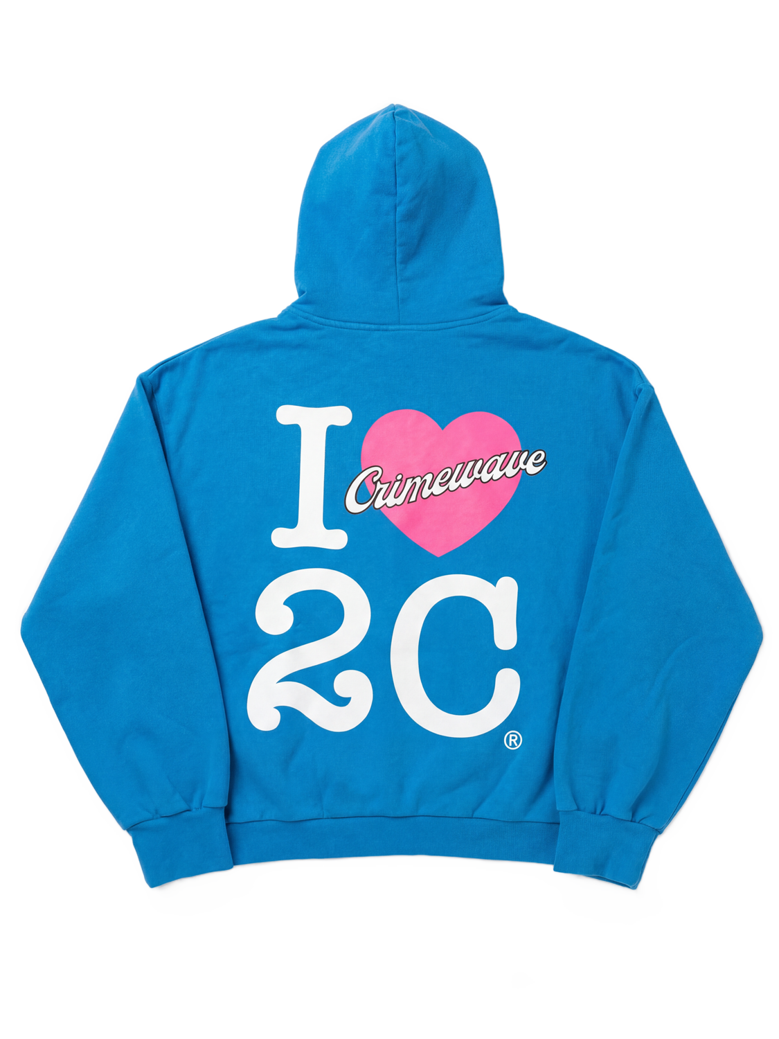 I <3 2c HOODIE (BLUE)