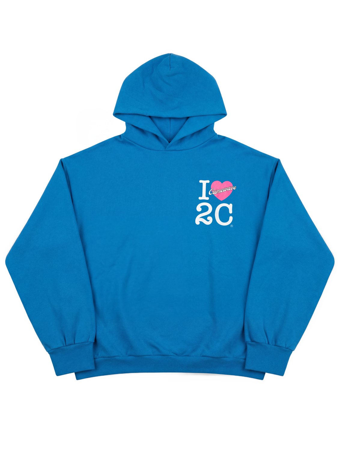 I <3 2c HOODIE (BLUE)