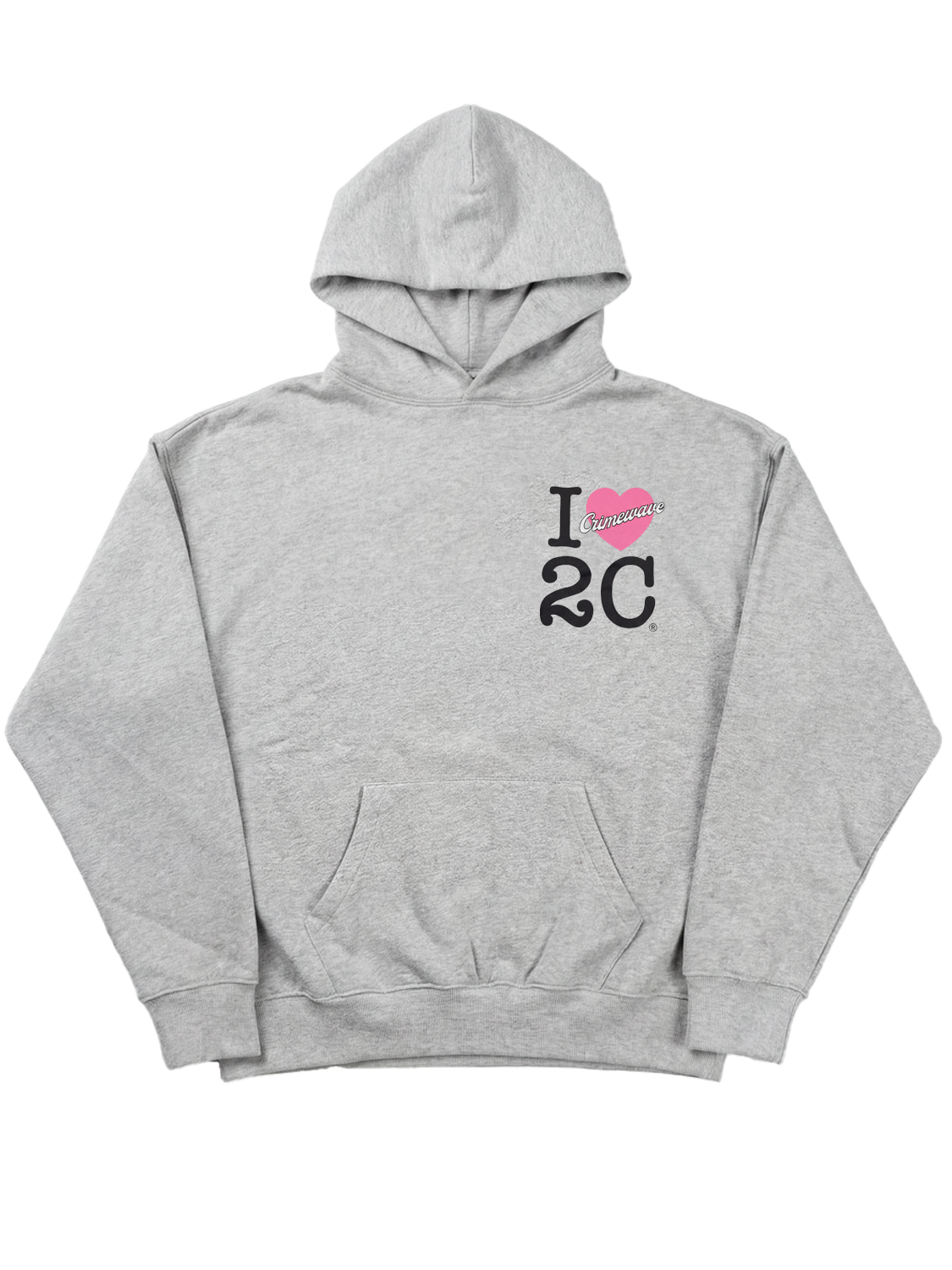 I <3 2c HOODIE (HEATHER)