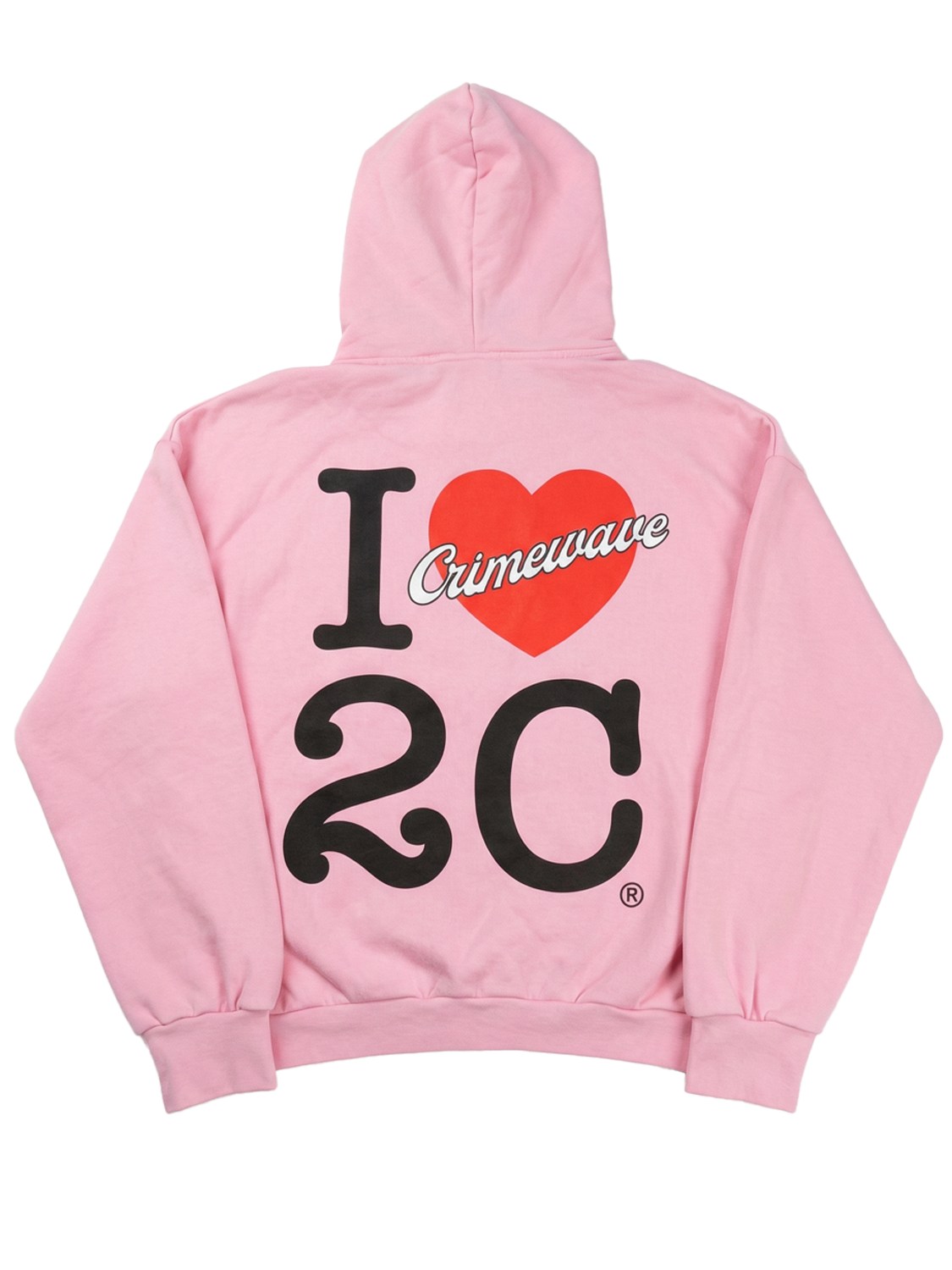 I <3 2c HOODIE (PINK)